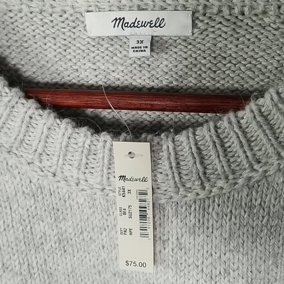 Madewell 'Dreamer" Embroidered Sweater - Picture 4 of 4